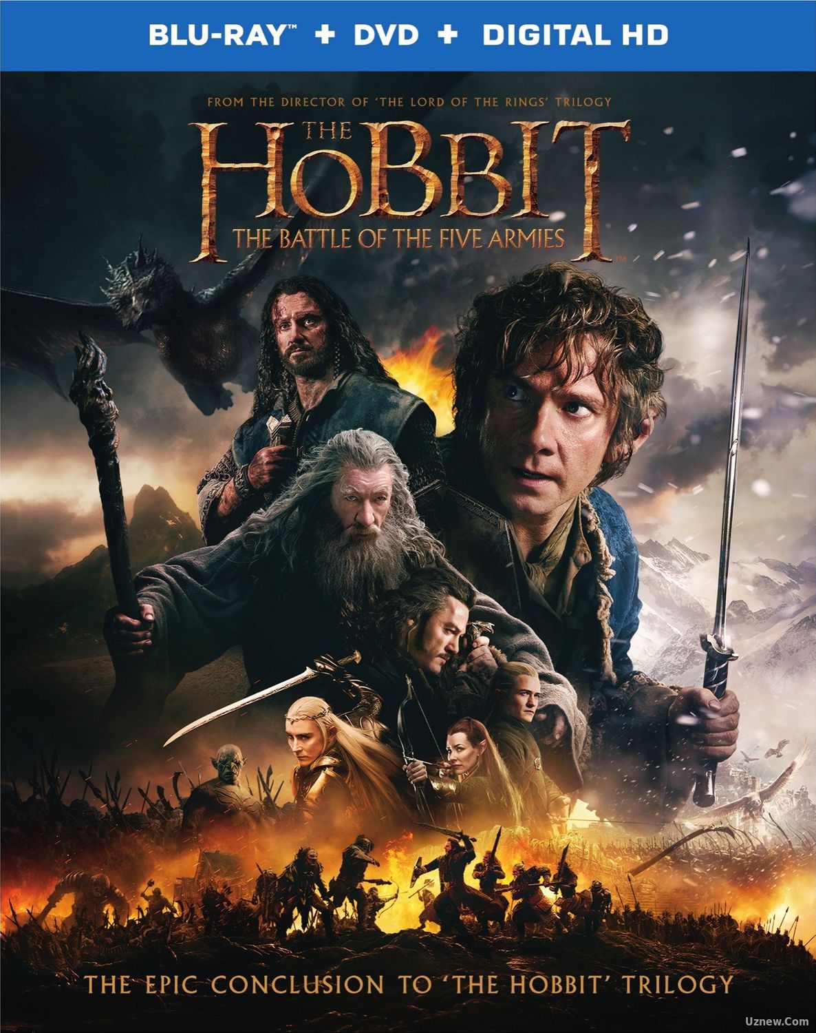 Hobbit : besh koinotning urushi (o'zbek tilida)HD