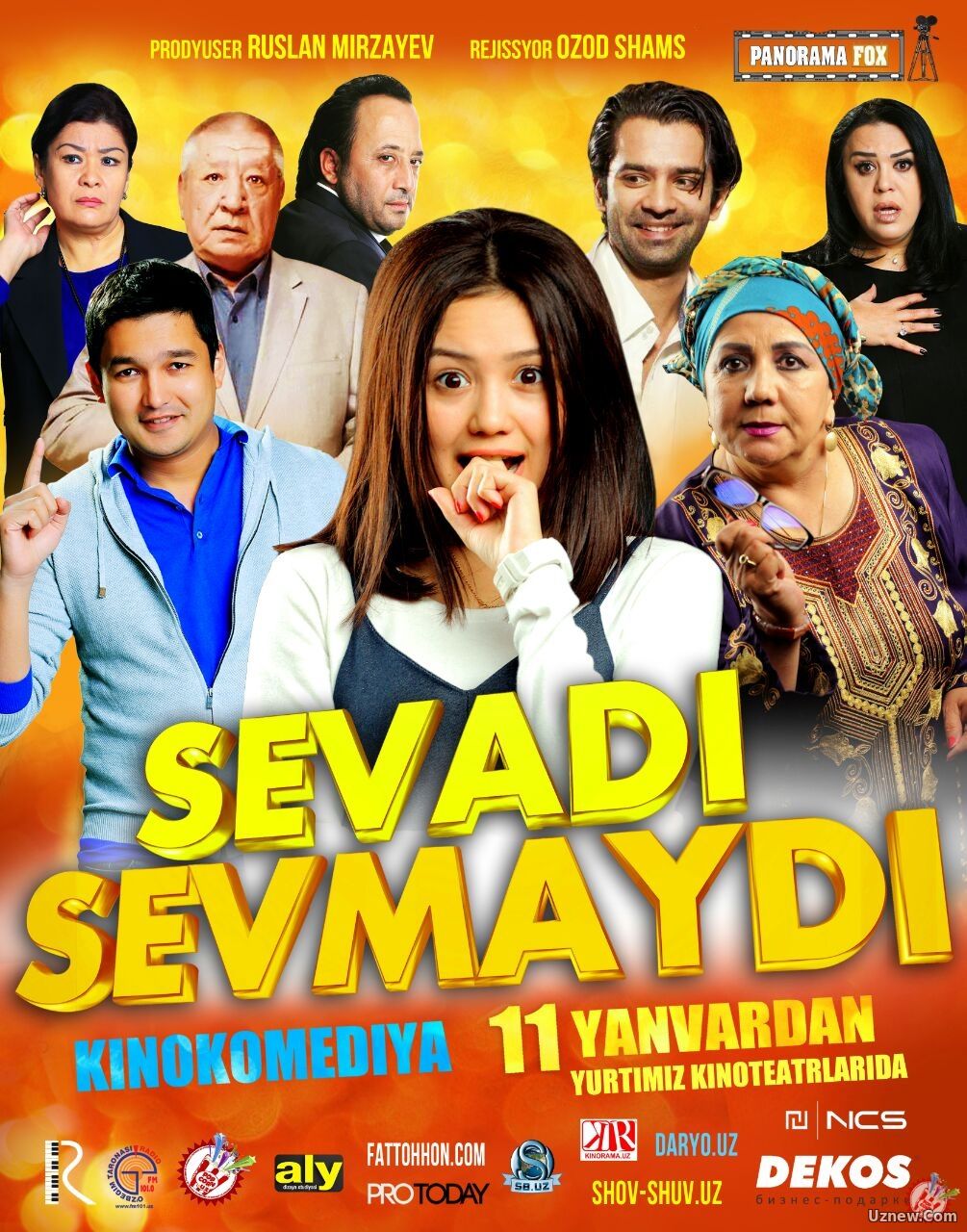 Sevadi sevmaydi (2017) / Севади севмайди (2017) (Uzbek kino )