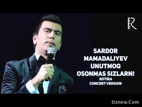 Sardor Mamadaliyev - Unutmoq osonmas sizlarni | Сардор - Унутмок осонмас сизларни (xotira)