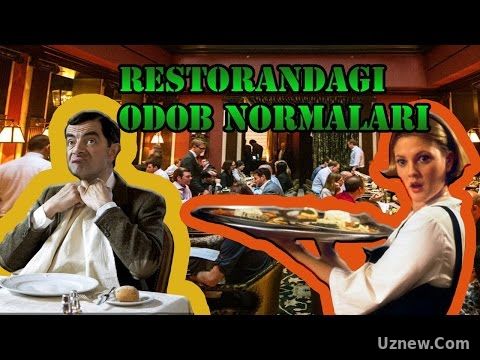 Bor gap - Restoran etikasi (15.04.2017) | Бор гап - Ресторан этикаси