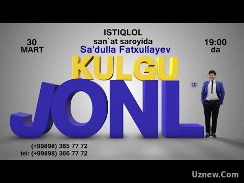 Dizayn a'zosi Sa'dulla Fatxullayev - Jonli kulgu nomli konsert dasturi 2017