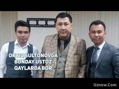 Ortiq Sultonovga shogirtlaridan ajoyib sovg'a qo'shiq "Bunday ustoz qaylarda bor" 2017