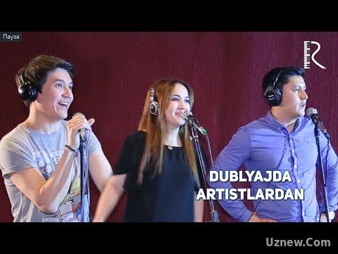 Dublyajda artistlardan - Sherzod Bek, Nargiz, Farrux Raimov