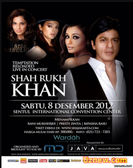 Shahruk Han Konsert Indaneziya 2013