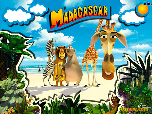 "Madagascar / Мадагаскар Мультфильмлар тилида"