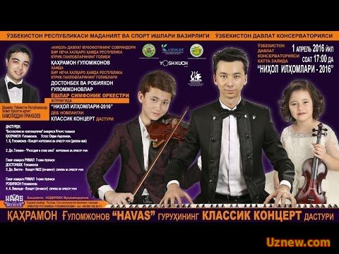 Havas guruhi - Nihol ilhomlari nomli konsert dasturi 2016