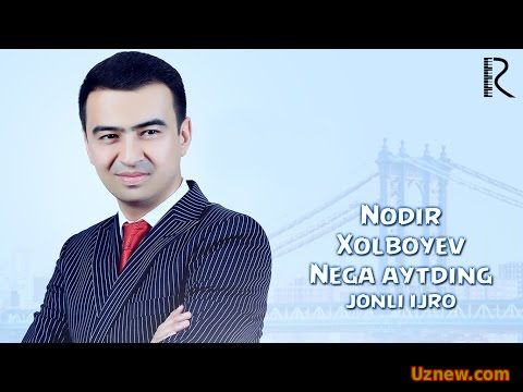 Nodir Xolboyev - Nega aytding (jonli ijro) | Нодирбек Холбойев - Нега айтдинг (жонли ижро)