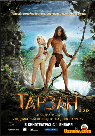 Тарзан / Tarzan (2014) Uzbek tilida Multifilm