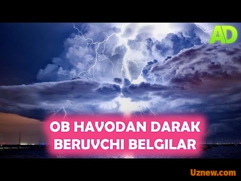 OB HAVODAN DARAK BERUVCHI BELGILAR | ОБ ХАВОДАН ДАРАК БЕРУВЧИ БЕЛГИЛАР