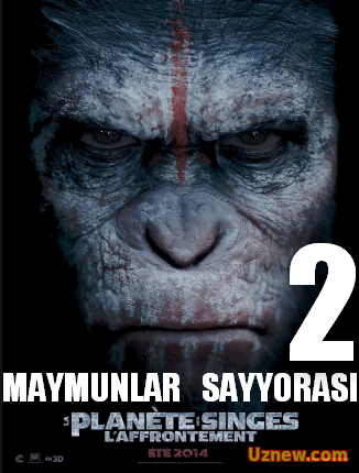 Maymunlar sayyorasi (INQILOB) 2 (uzbek tilida)HD