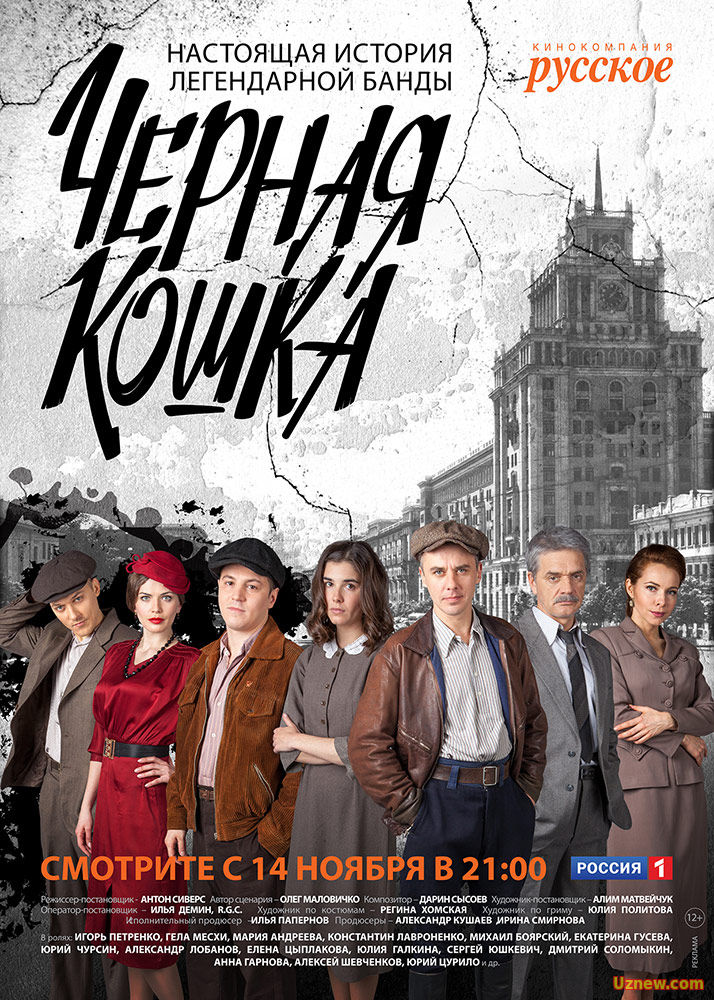 Чёрная кошка 3,4,5 серия (сериал 2016)